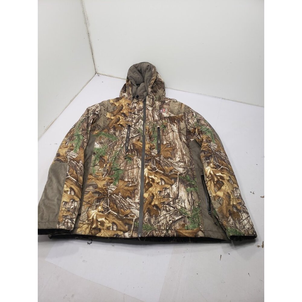 RealTree 10X Camoflauge Full Zip Thinsulate Insulation RN 20697 Hooded